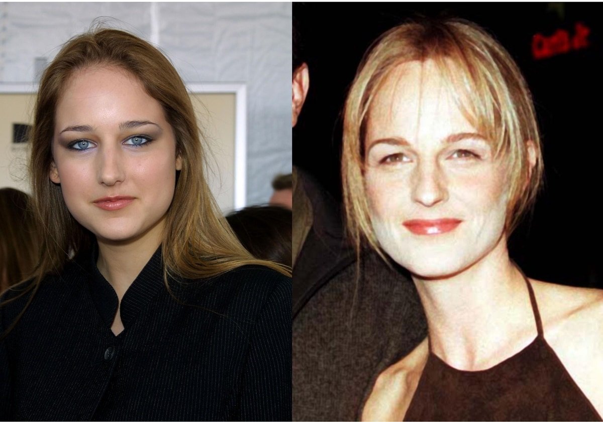 Many fans believe Leelee Sobieski shares an uncanny resemblance with actress Helen Hunt, even going so far as to think of her as Hunt's younger sister
