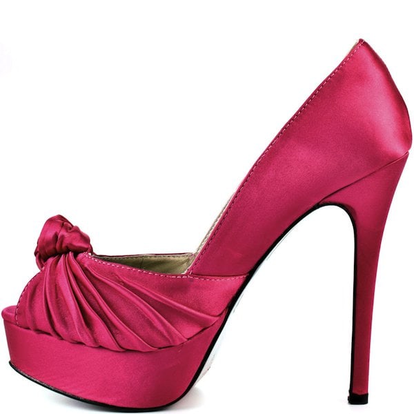 Luchiny Sure Thing Fuschia Pumps