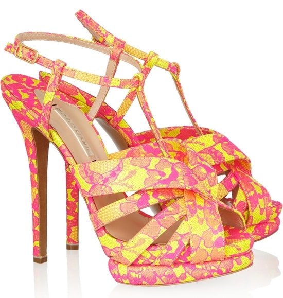 Nicholas Kirkwood Lace sandals