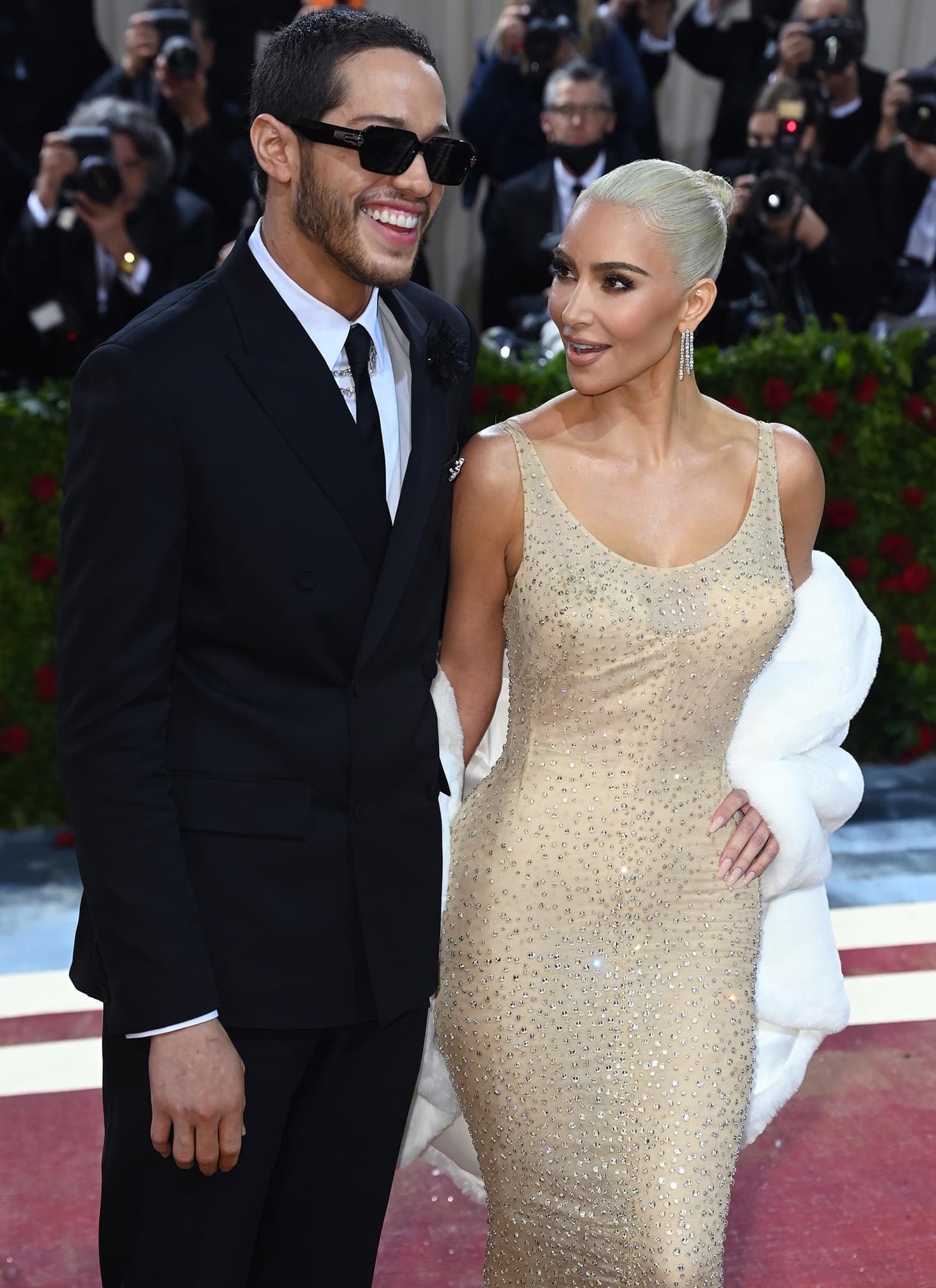 Pete Davidson had a good friend with his girlfriend Kim Kardashian at the Met Gala