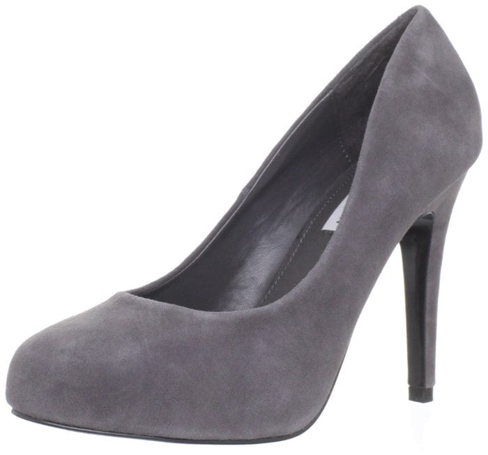 Steve Madden 'Remmedy' Suede Pumps in Gray