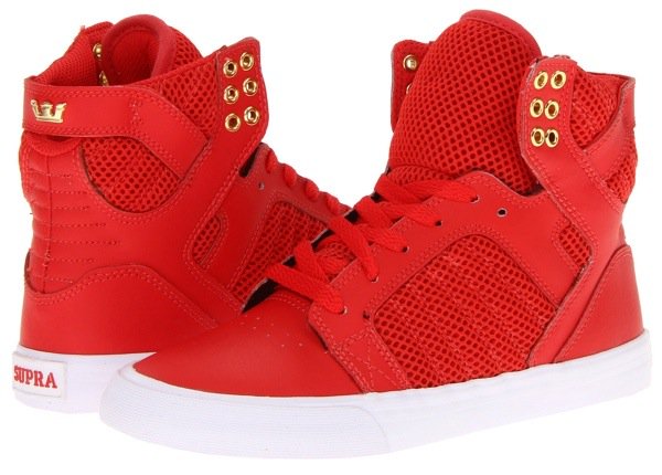 Supra Skytop Red, $80.99