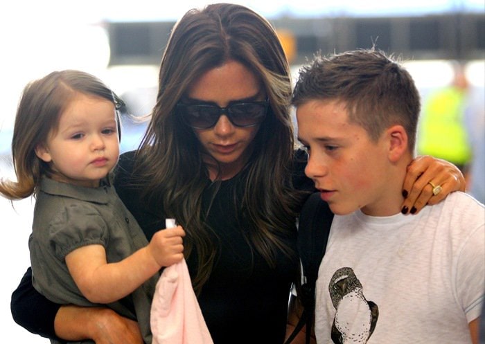 Victoria Beckham exudes casual elegance at LAX, making a fashion statement