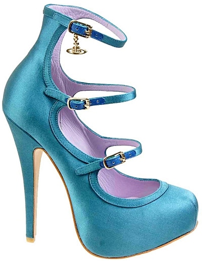 Vivienne Westwood 'Isabelle' Platform Heels Blue