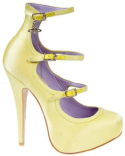 Vivienne Westwood 'Isabelle' Platform Heels Yellow