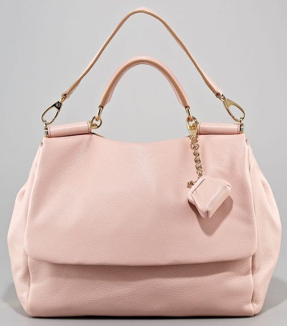 Elegance redefined: The soft pink Miss Sicily bag by Dolce & Gabbana, priced at $2,345