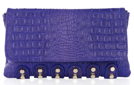 Tabitha London Rappers Delight Clutch in Violet