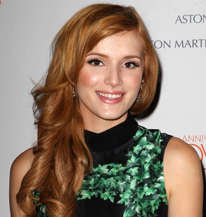 Bella Thorne at the 20th Annual Race To Erase MS 'Love To Erase MS' Gala at the Hyatt Regency Century Plaza in Century City on May 3, 2013