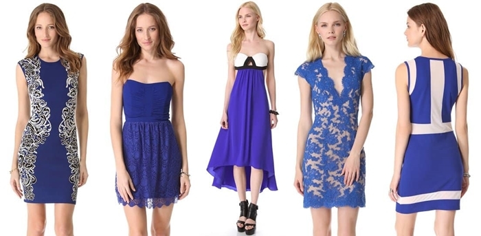 Blue cobalt is one of this year's hottest colors for spring and summer