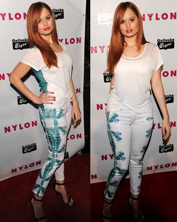 Debby Ryan at NYLON Magazine Young Hollywood Party at Hollywood Roosevelt Hotel in LA on May 14, 2013