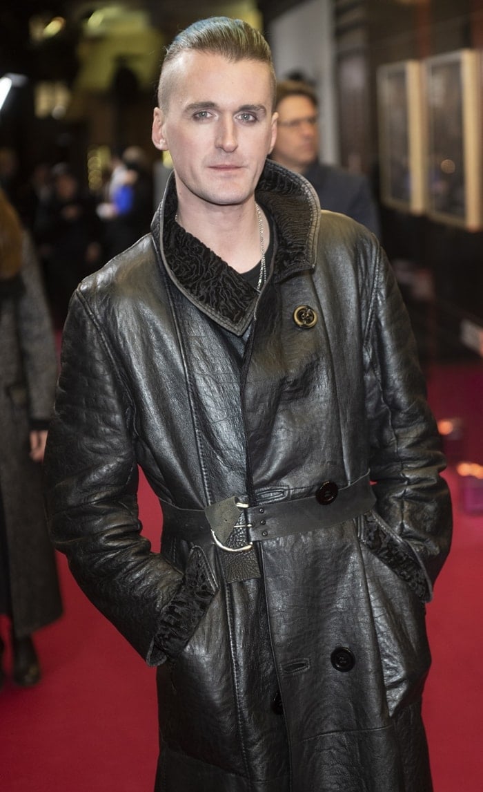 Gareth Pugh at the "Romeo & Juliet: Beyond Words" premiere, The Curzon Mayfair, November 18, 2019, London