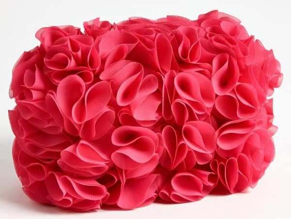 Glint Ruffle Minaudiere