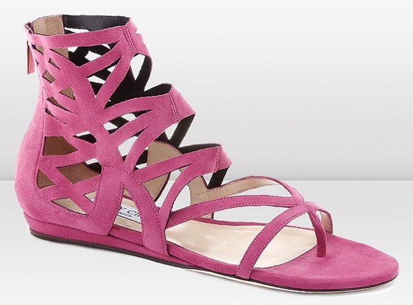 Jimmy Choo Vernie Sandals in Cyclamen