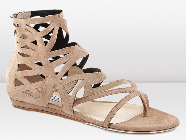 Jimmy Choo Vernie Sandals in Nude