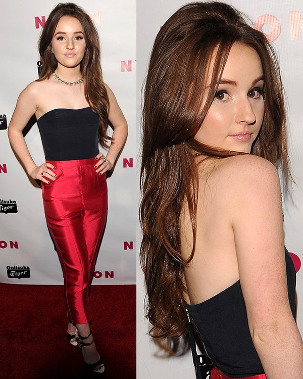 Kaitlyn Dever opted for a fashionable Marc Jacobs jumpsuit, showcasing her contemporary taste and sense of style at Nylon Magazine's Young Hollywood Party