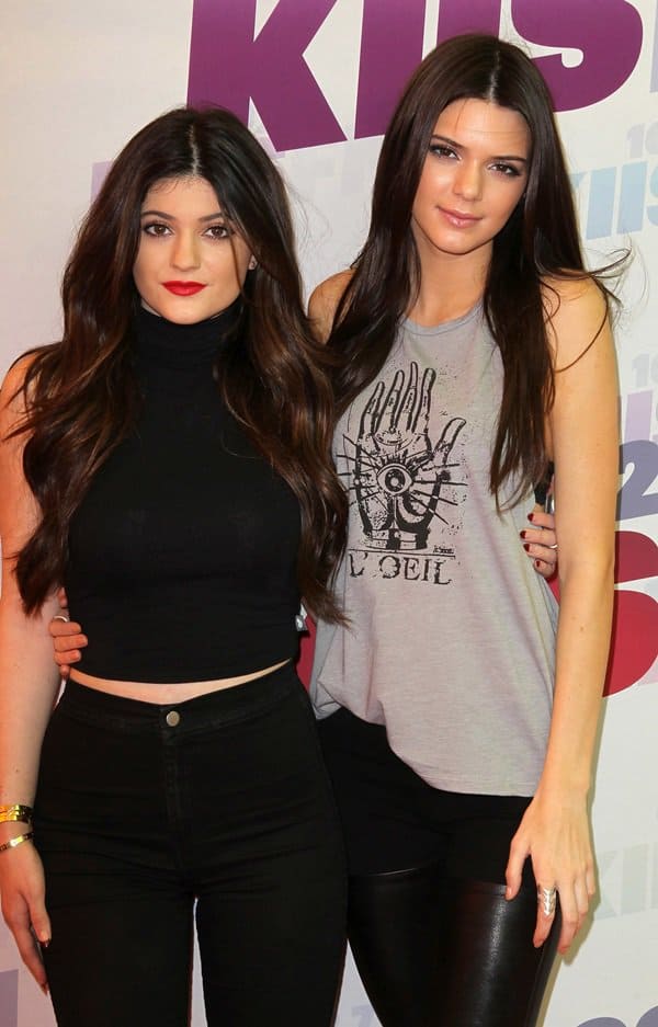 Kendall and Kylie Jenner dazzle at 102.7 KIIS FM's 2013 Wango Tango in Carson, California, showcasing their signature style
