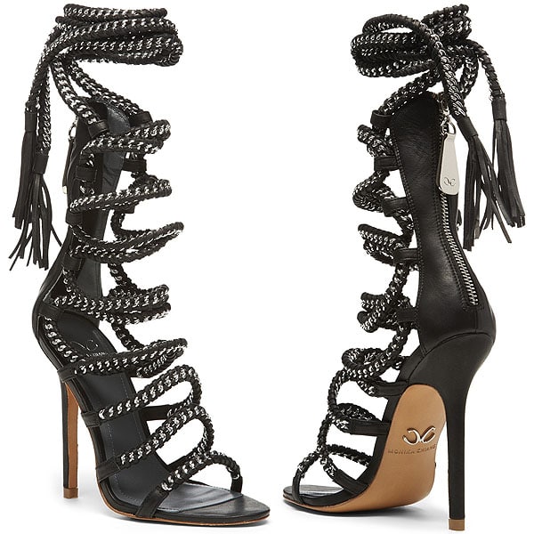 Monika Chiang "Imena" Lace-Up Sandals