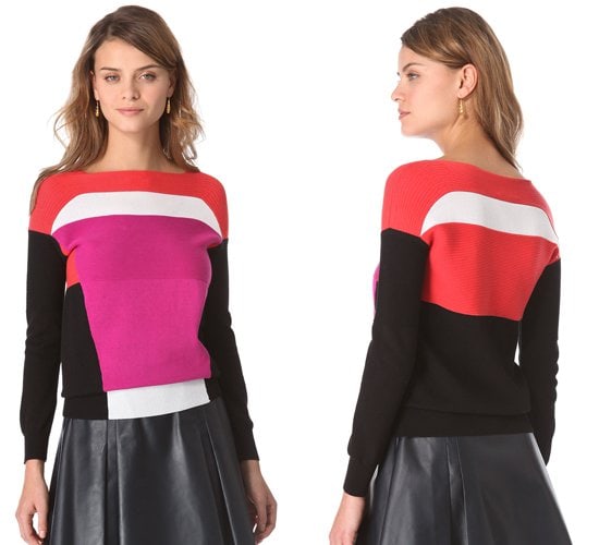 Ohne Tiel Colorblock Pullover