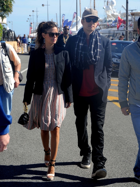 Rachel Bilson and her boyfriend, Hayden Christensen, at Croisette in Cannes