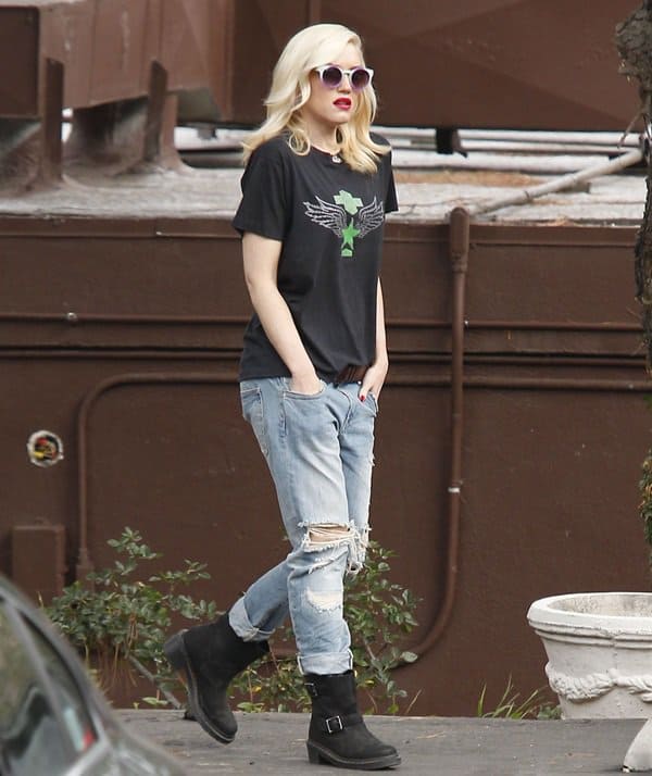 Gwen stefani shop boyfriend jeans