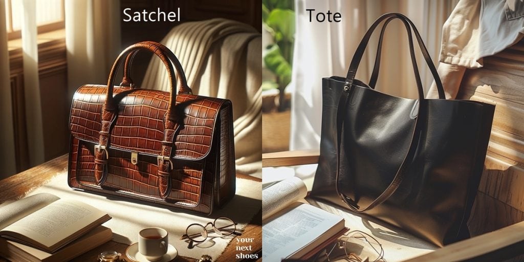 Tote and Satchel Bags Deciphering the Differences for Your Daily Carry