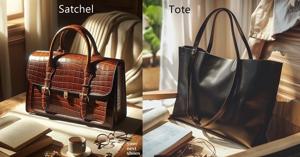 Tote and Satchel Bags Deciphering the Differences for Your Daily Carry