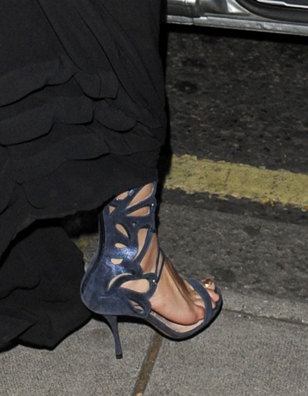 Selena Gomez's Nicolas Kirkwood cutout boots