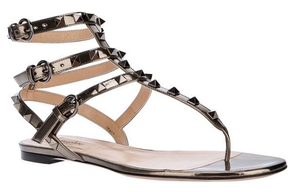 VALENTINO GARAVANI 'Rockstud' Gladiator Sandal