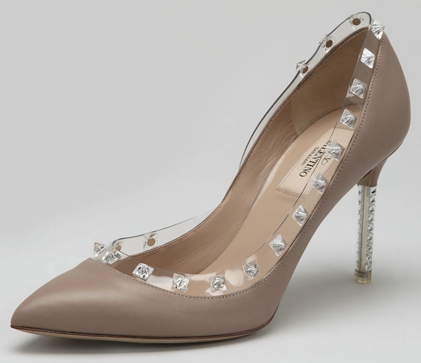 Valentino RockStud Pumps Naked