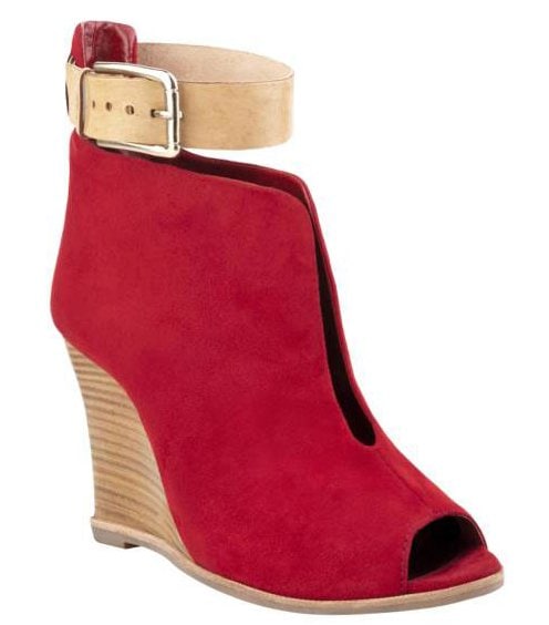 ZIGIsoho Strut Booties in Red