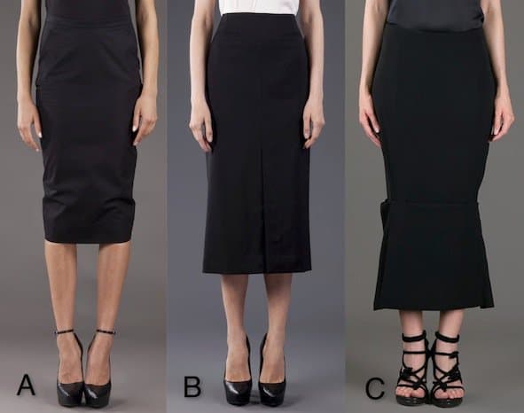 Who Looks Best in Dior's Black Skirt: Rooney Mara or Jennifer Lawrence?