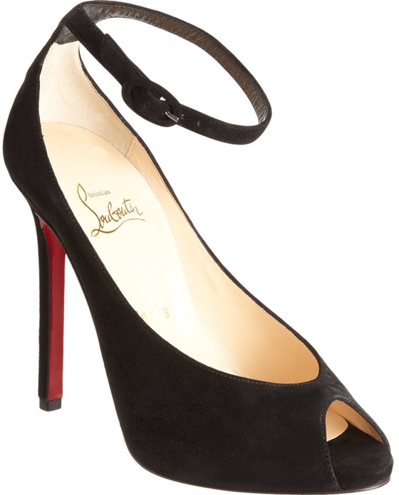 Christian Louboutin Rampoldi Pumps in Black Suede