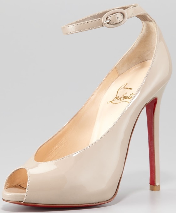 Christian Louboutin Rampoldi Pumps in Stone