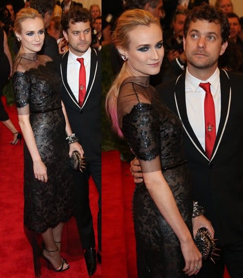 Diane Kruger was a standout at the Met Gala, expertly balancing romantic and rock styles in her Chanel ensemble