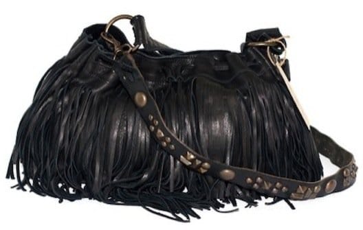 McFadin Fringe Bag in Black