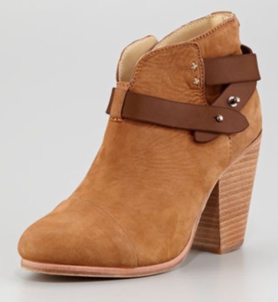 Rag & Bone Harrow Ankle Boots in Camel