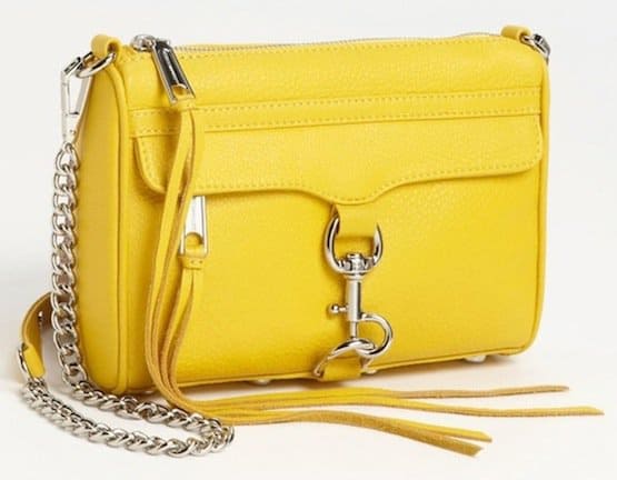 Rebecca Minkoff "Mini M.A.C." Shoulder Bag in Sunny