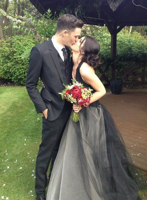 Newlyweds Shenae Grimes and Josh Beech on May 10, 2013