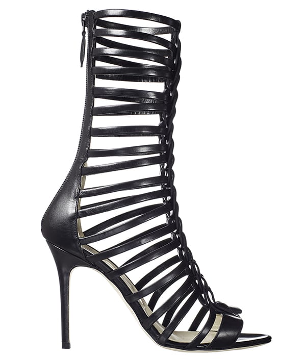 Rihanna Goes for Monochrome in Brian Atwood 