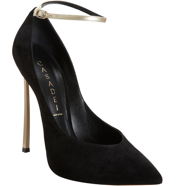 Casadei Blade Heel Pumps in Black