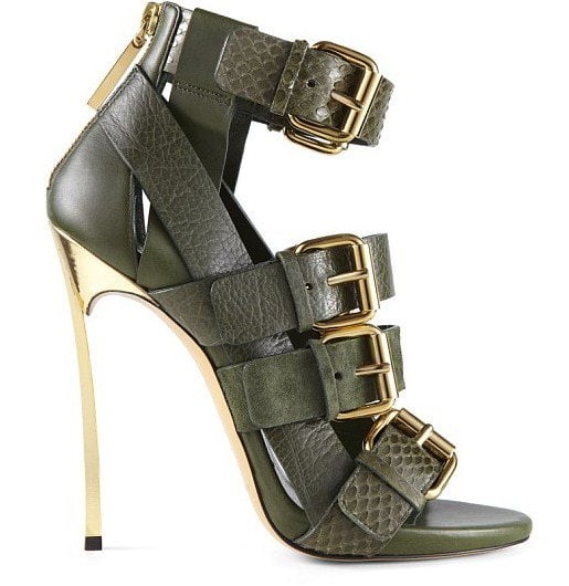 Casadei x Prabal Gurung Buckled Sandals