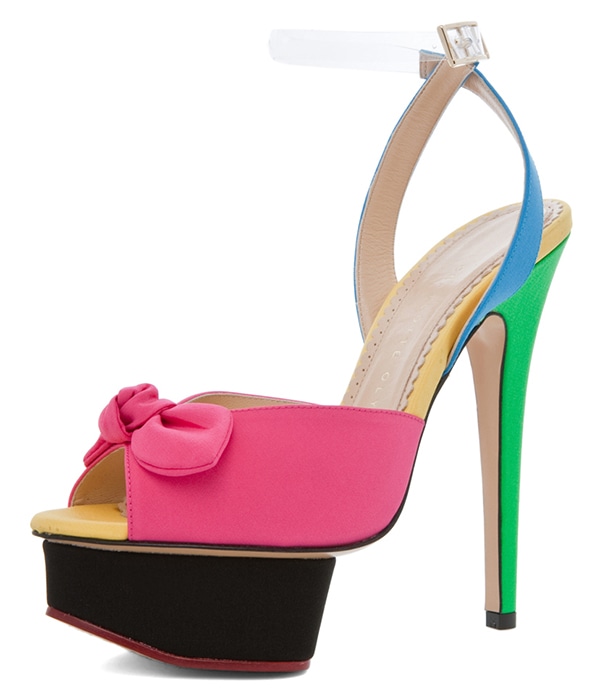 Charlotte Olympia Serena Sandals in Multicolor