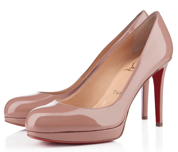 Christian Louboutin New Simple Pumps Nude