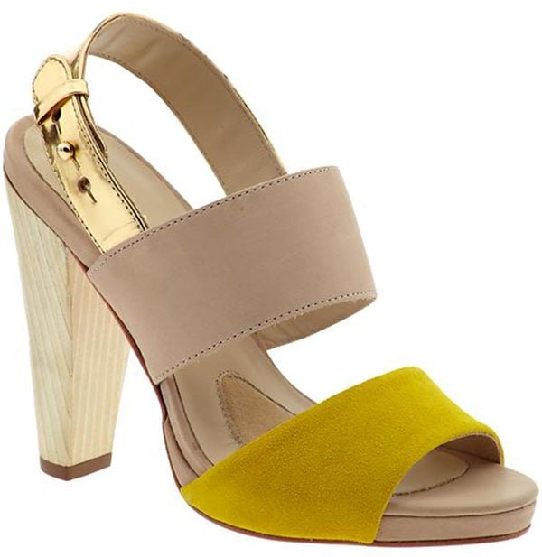 Coye Nokes "Hana" Sandals in Canary