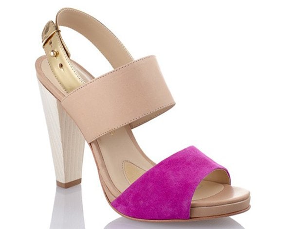 Coye Nokes "Hana" Sandals in Pink