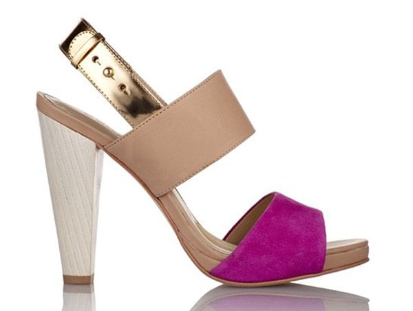 Coye Nokes "Hana" Sandals in Pink