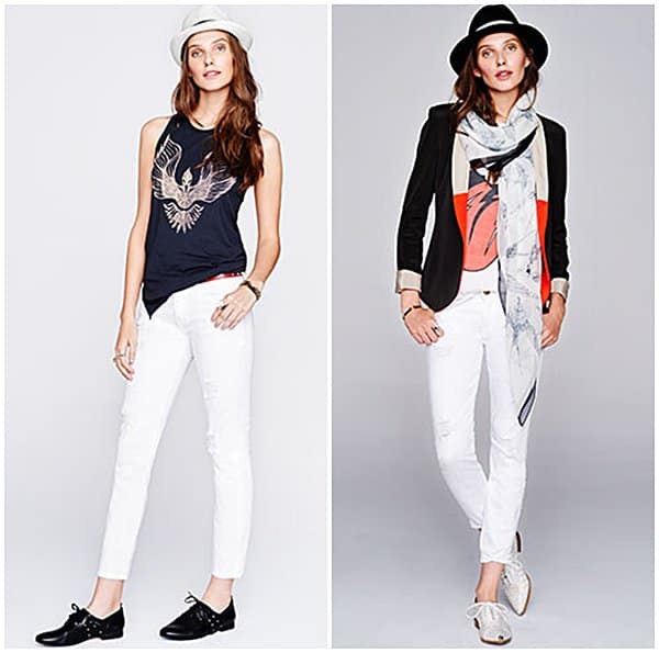 Embrace the grunge vibe with distressed jeans, perfect for layering with rocker tees as the temperature cools