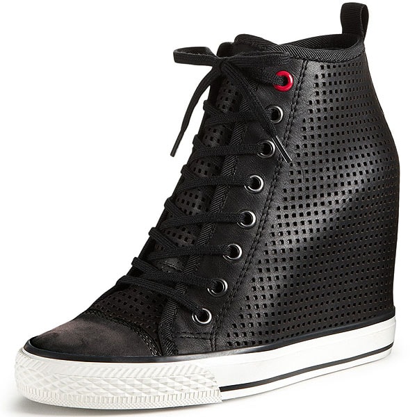 DKNY "Grommet" Wedge Sneakers