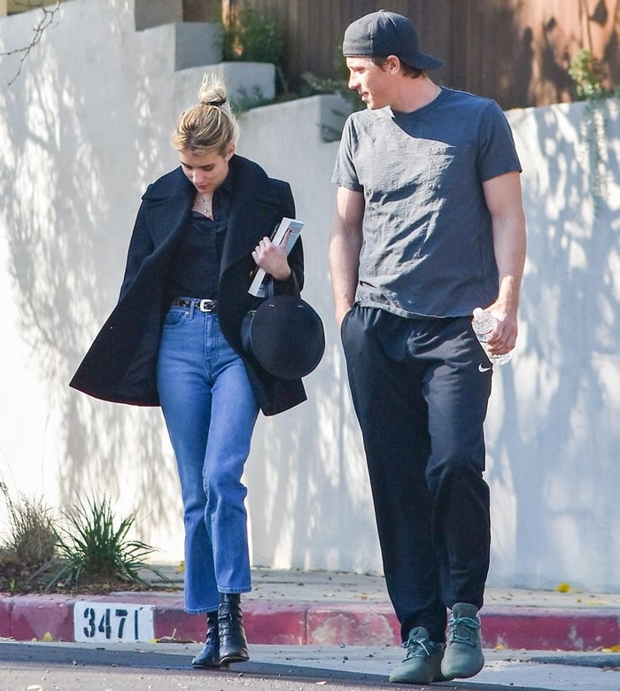 Emma Roberts and her boyfriend Garrett Hedlund