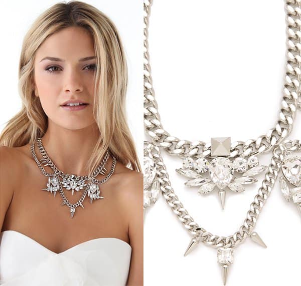 Fallon Jewelry Classique Bib Necklace